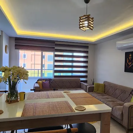 Cozy Fancy Sea View Next To The Beach And The Mall, In The Mid Of Alanya Mahmutlar! 公寓 *