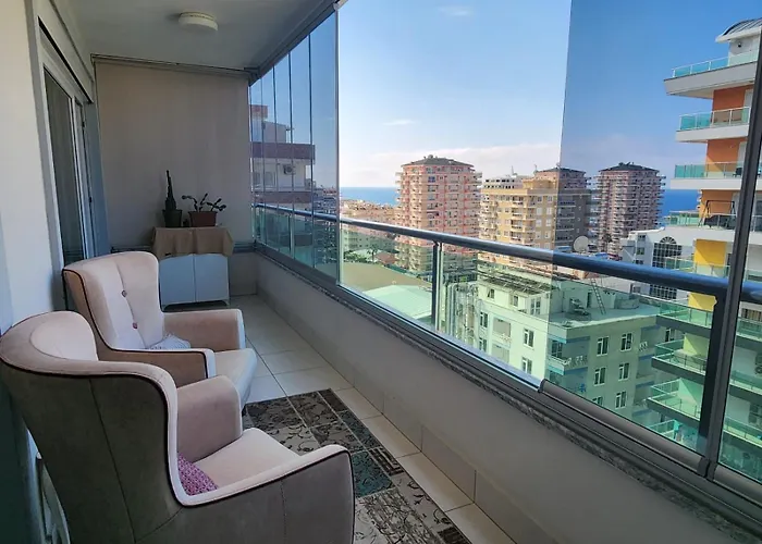 Apartment Cozy Fancy Sea View Next To The And The Mall, In The Mid Of Mahmutlar! Alanya