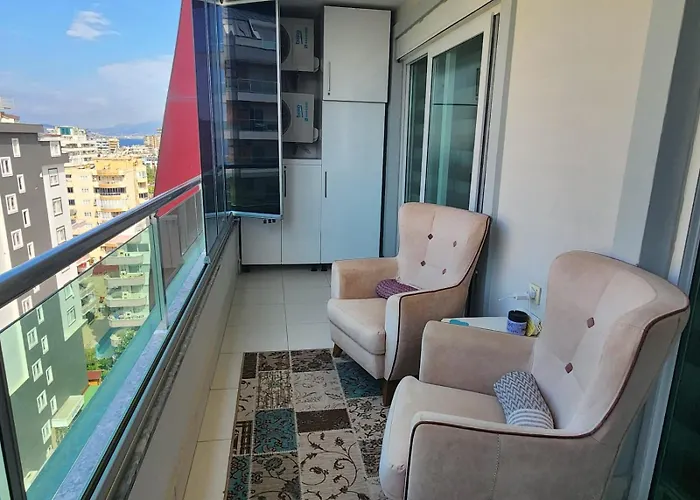 Apartment Cozy Fancy Sea View Next To The And The Mall, In The Mid Of Mahmutlar! *