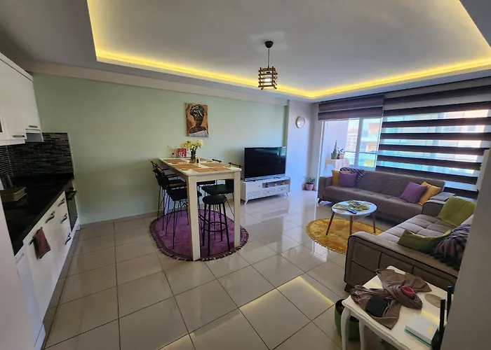 Cozy Fancy Sea View Next To The And The Mall, In The Mid Of Mahmutlar!